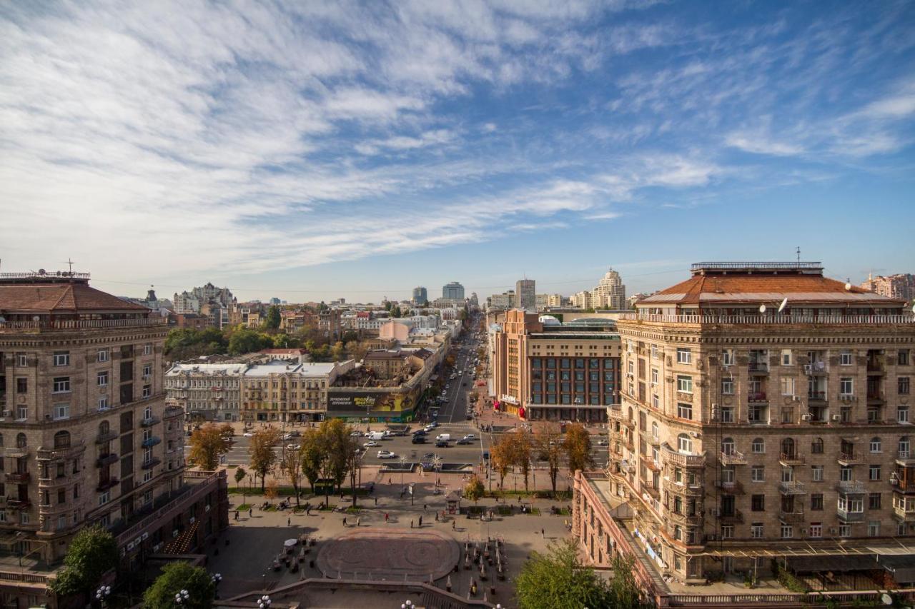 Central Apartments On Khreschatyk Kiev Eksteriør billede