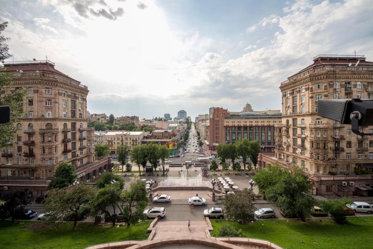 Central Apartments On Khreschatyk Kiev Eksteriør billede